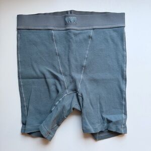 Skims Cotton Rib Boxer | Kyanite | XS | Slate Blue